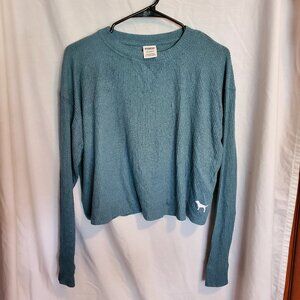 Pink Victorias Secret Cropped Sweater